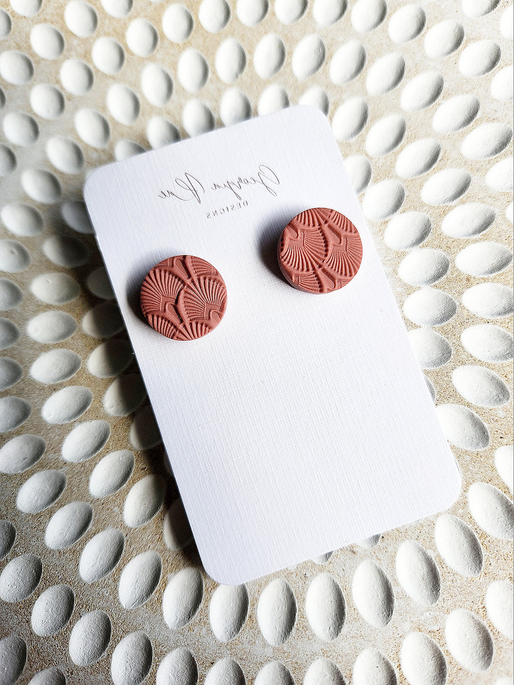 Round Studs - Clay