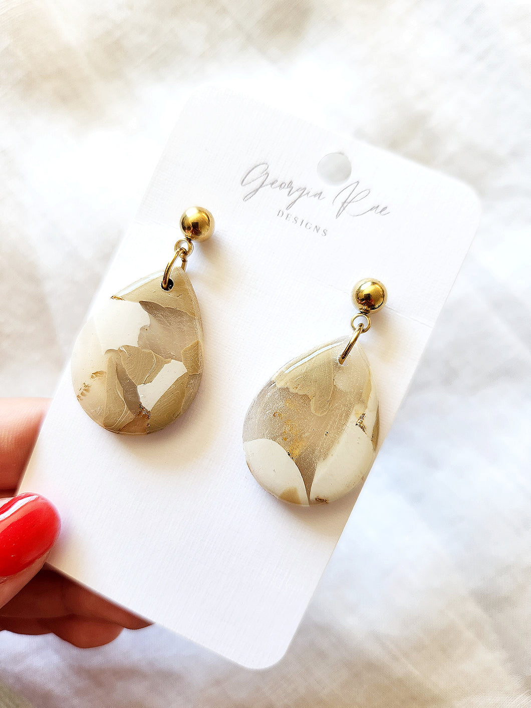 Blonde Tortoiseshell - DANGLES