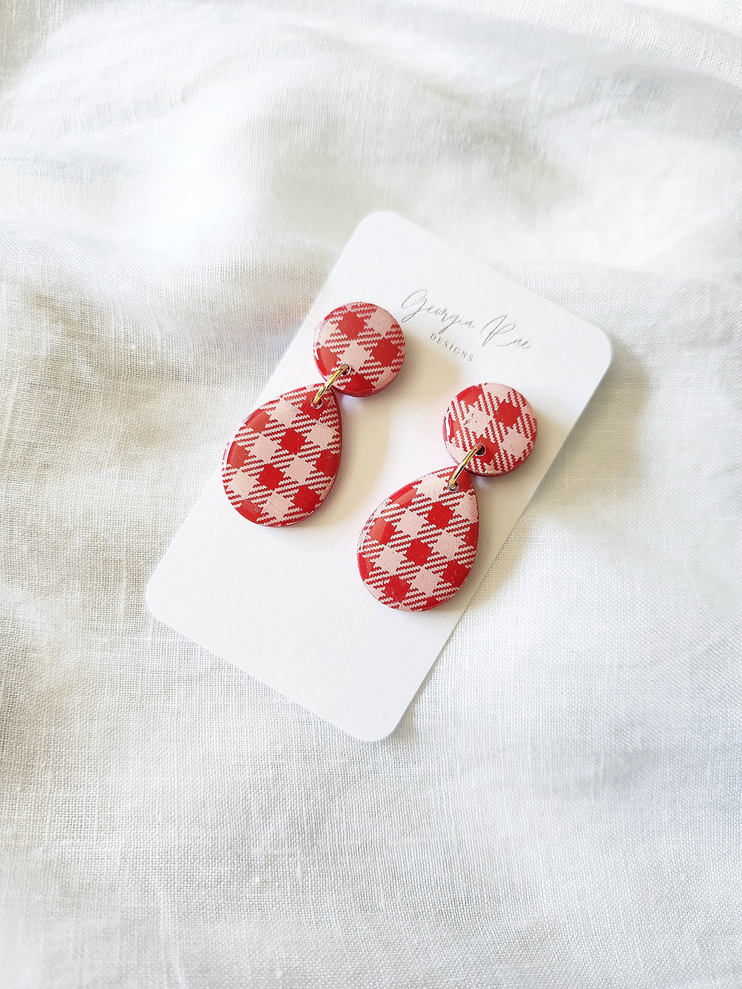 Gingham - TEAR DROPS
