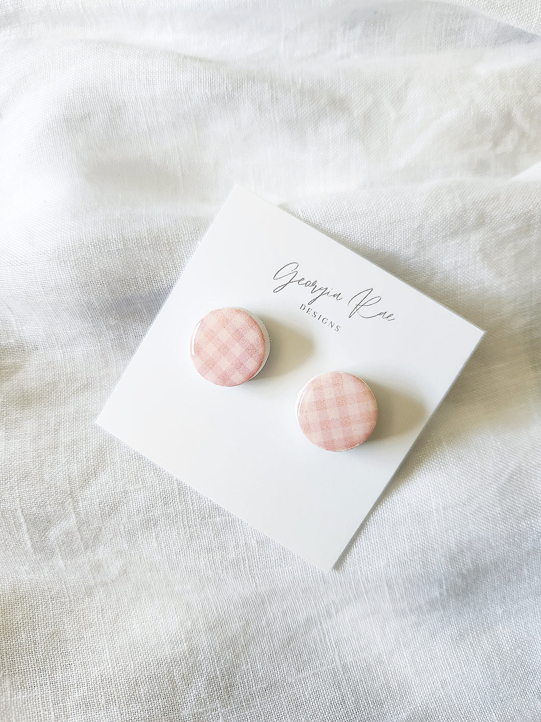 STUDS - Gingham