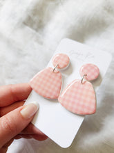 Load image into Gallery viewer, Pink Gingham - HAZEL
