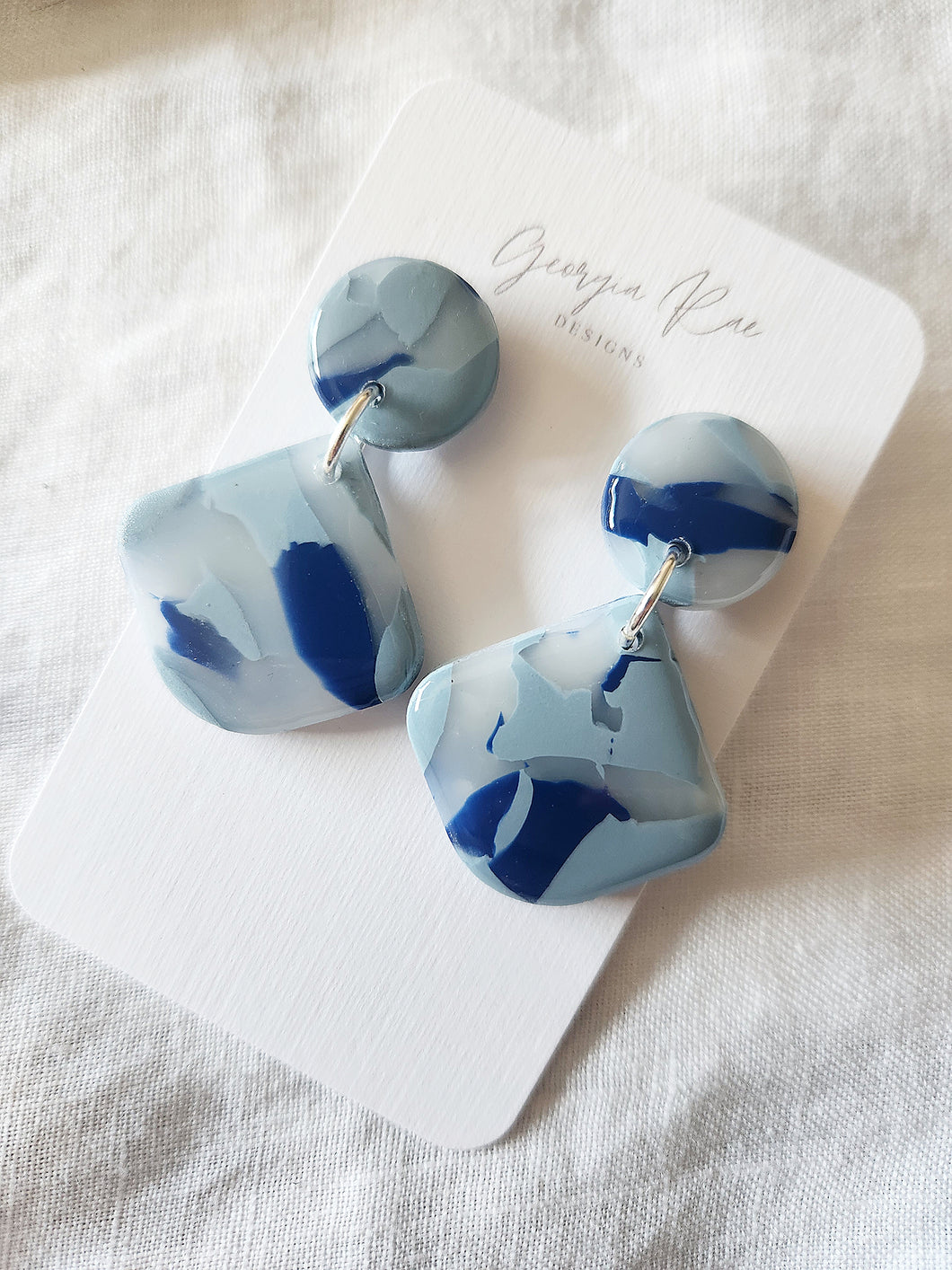 Blue Tortoiseshell - DANGLES