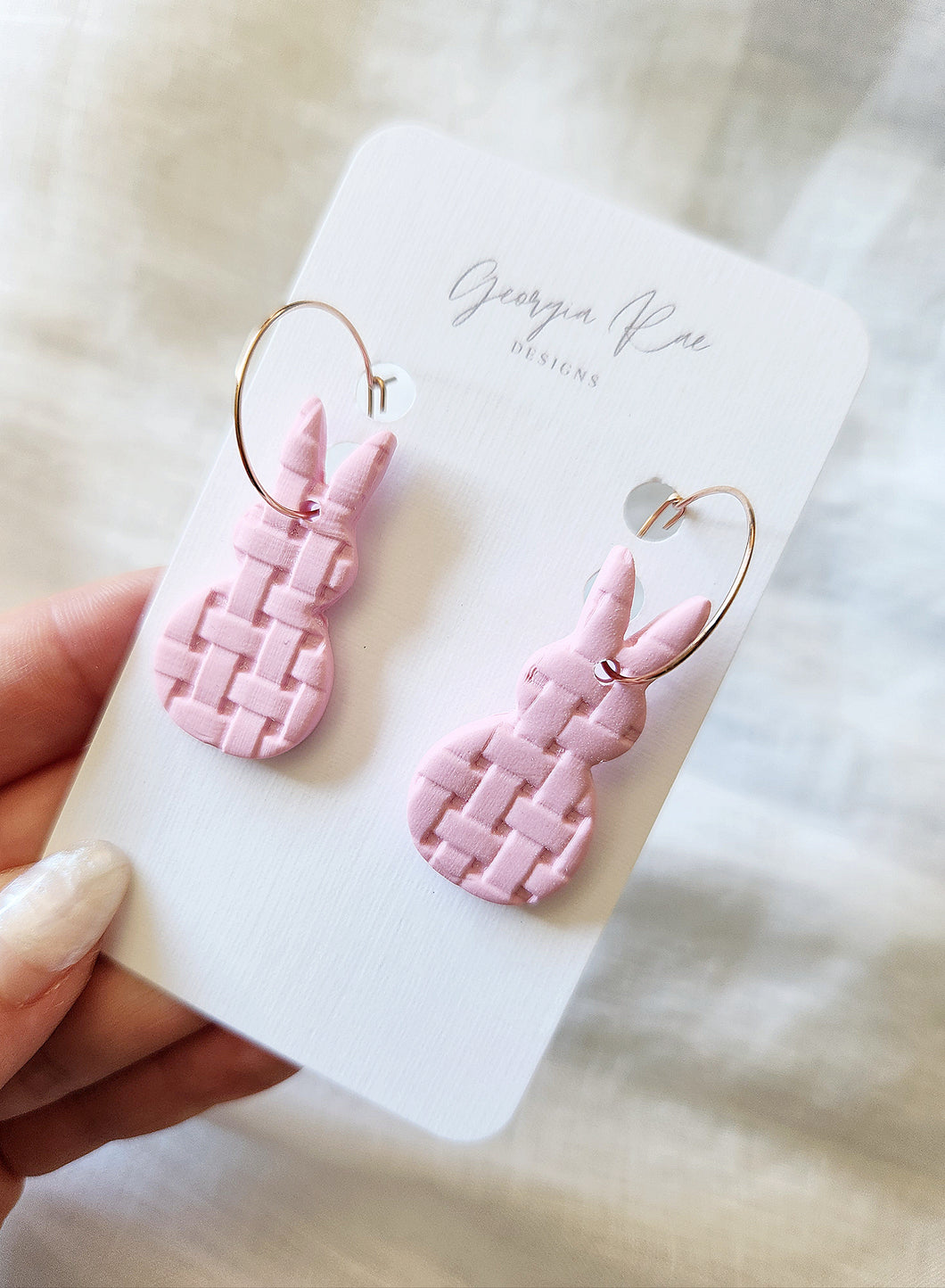 Bunnies - Rose Hoop